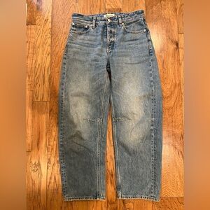 Madewell Darted Barrel Jeans sz 24